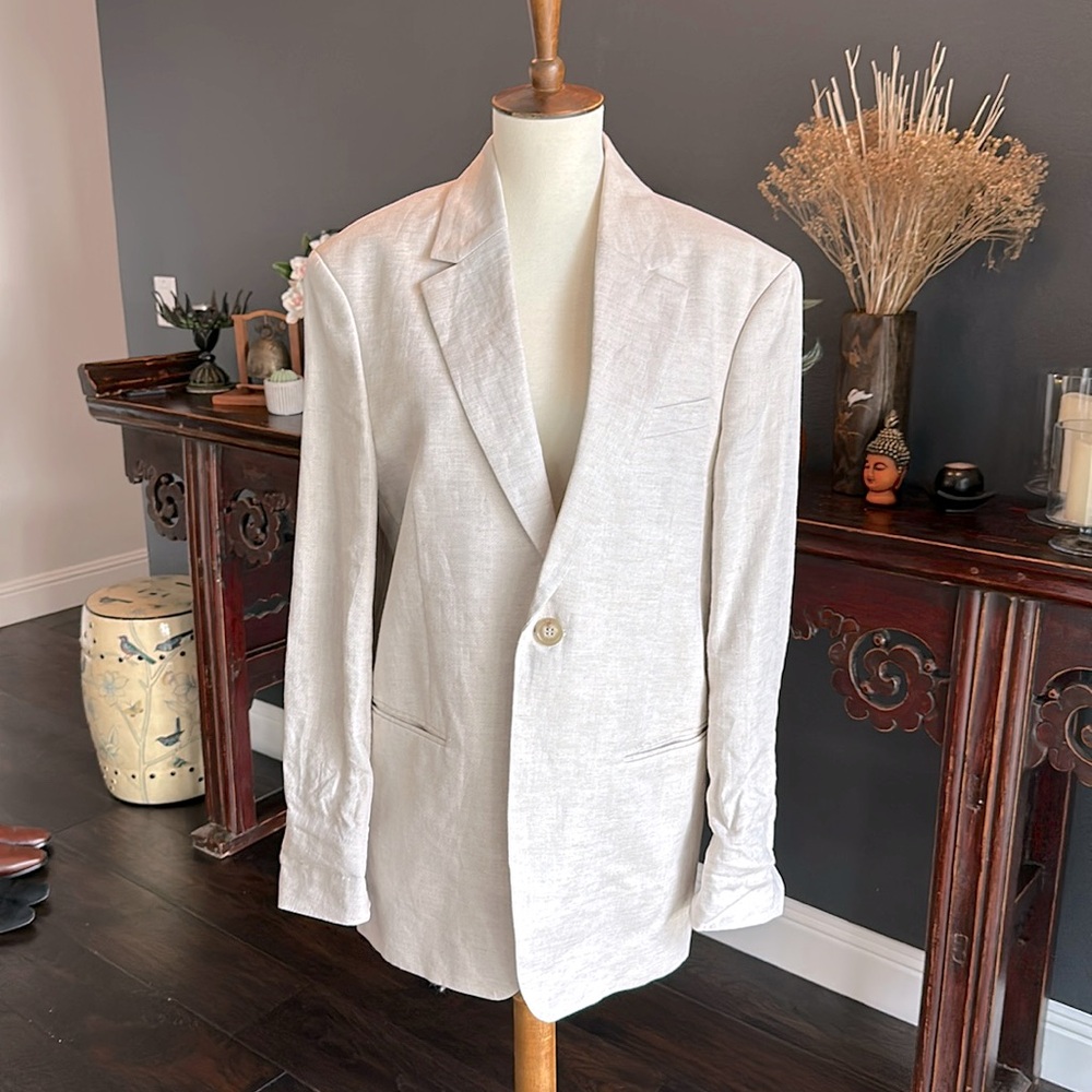 Arket linen blazer
